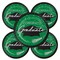 Creative Converting School Spirit Green Graduation Dinner Plates 54ct